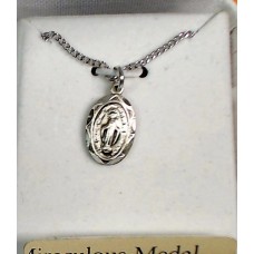 Miraculous Medal With Chain